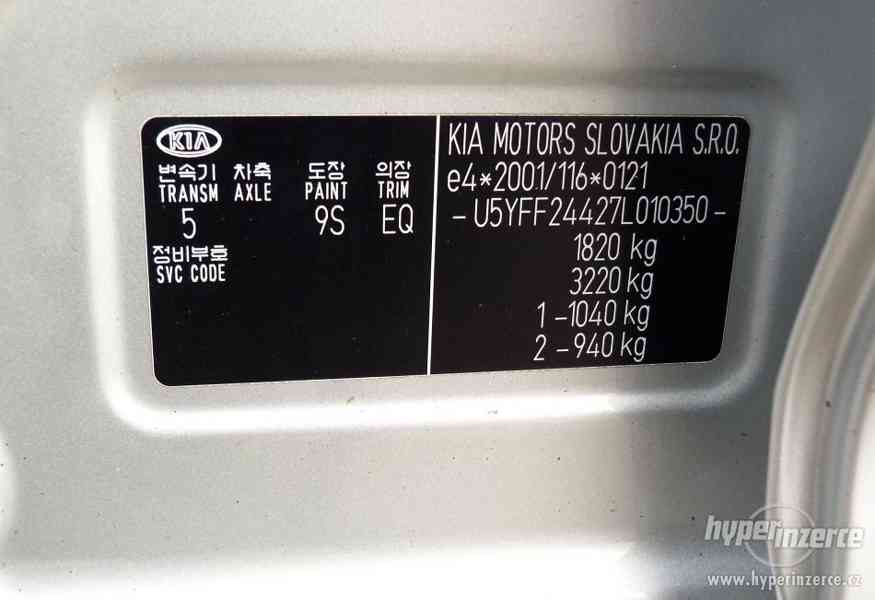 KIA CEED 1.6 CRDi, 2007, 1.maj ČR, klima, servis.kniha - foto 8