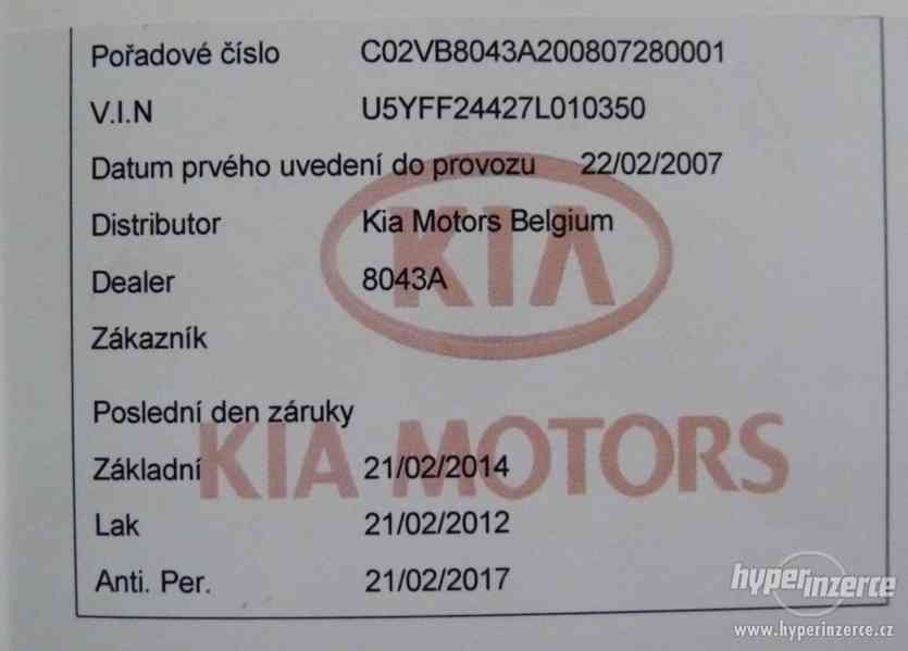 KIA CEED 1.6 CRDi, 2007, 1.maj ČR, klima, servis.kniha - foto 12