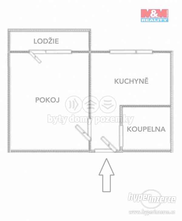 Prodej bytu 1+1, 34 m?, Hustopeče, ul. Školní - foto 8