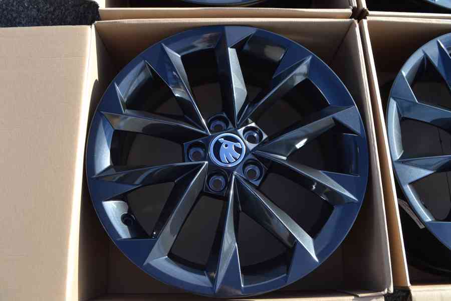 Škoda Kamiq/Scala,S.Arona– NOVÉ 16 originál Alu disky-černé - foto 15