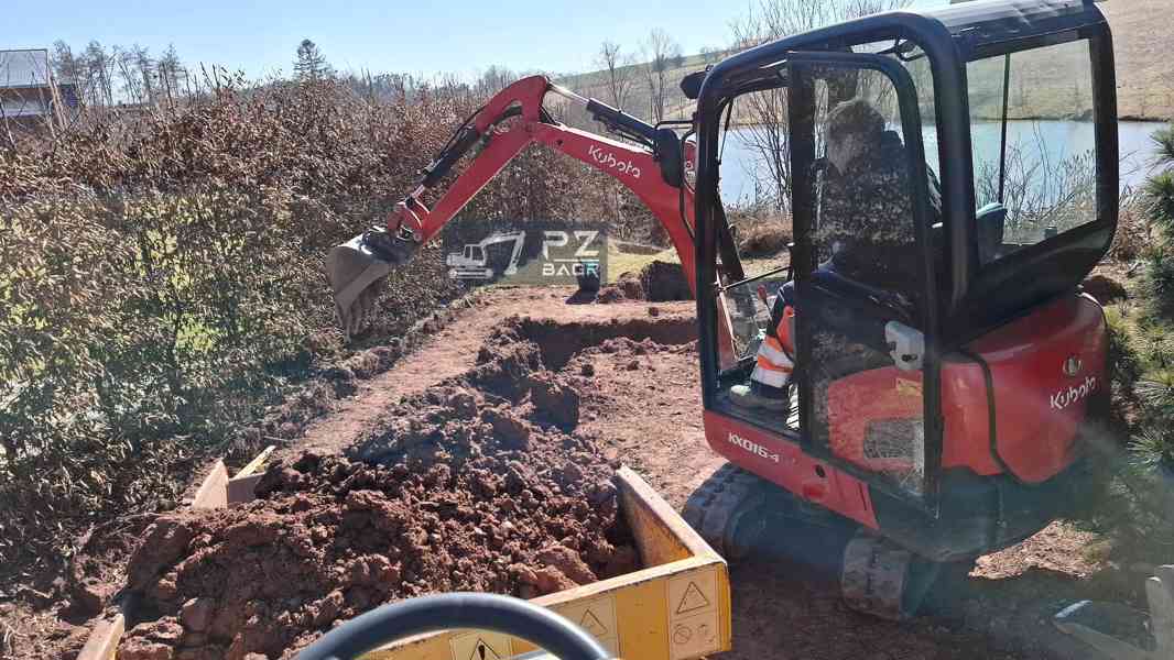 Výkopy na zakázku , půjčovna stavebních strojů - foto 3