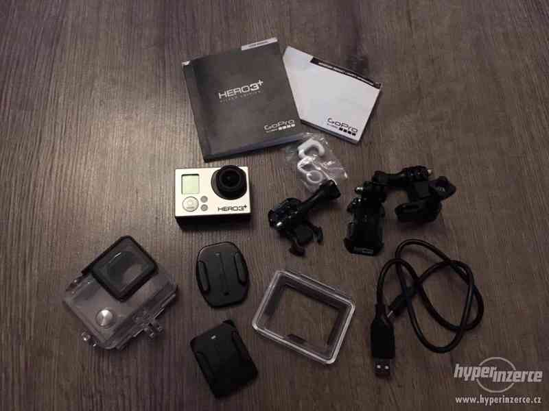 GoPro Hero 3+ Silver Edition + 32Gb karta - foto 1