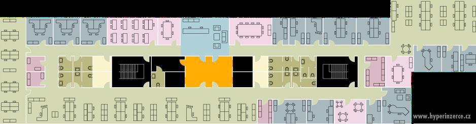 Kanceláře 120 - 1250 m2 Dock, Praha 8 Palmovka, Voctářova ul - foto 11