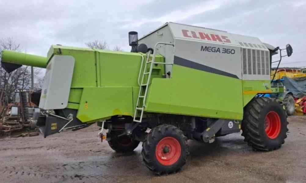 12t kombajn CLAAS Mega360 lišta 6m řepka agro - foto 13