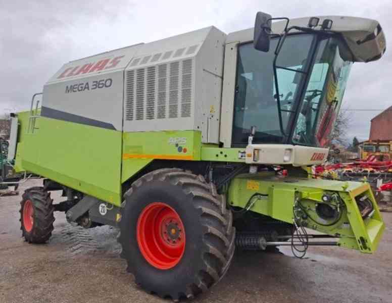 12t kombajn CLAAS Mega360 lišta 6m řepka agro - foto 5