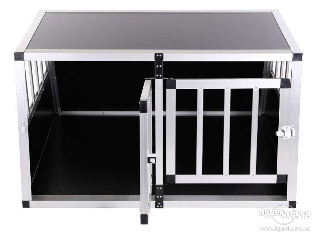 Alu transportní, přepravní box, pro psa,psy 2x šikmý89x69x50 - bazar ...