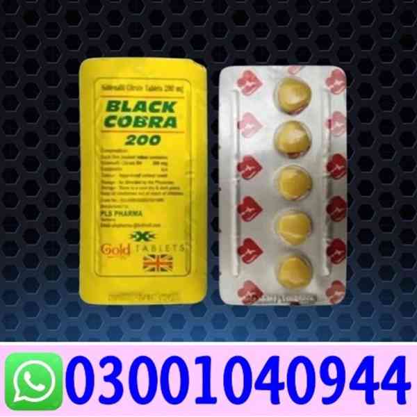 Black Cobra 200mg Tablets in Gujranwala " 03001040944 - foto 1