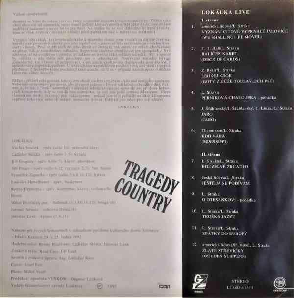 Lokálka – Lokálka Live (Tragedy Country) (LP) - foto 2