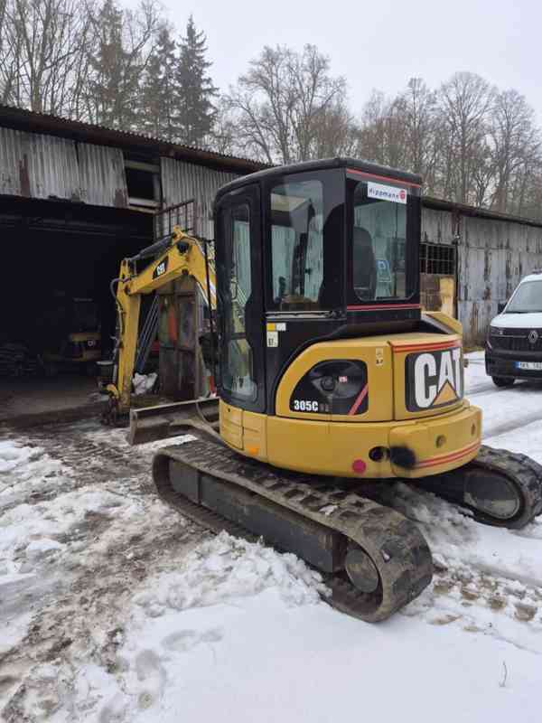 Minibagr CAT 305C,r.v.2007, 5700mth - foto 5