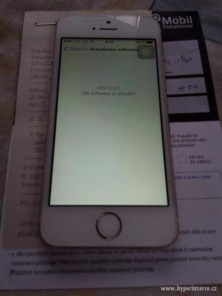 Apple iPhone 5S 16GB GOLD - foto 4