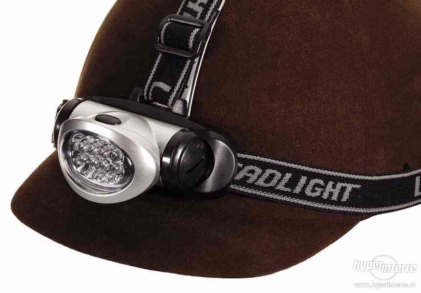 LED svítilna na helmu - foto 1