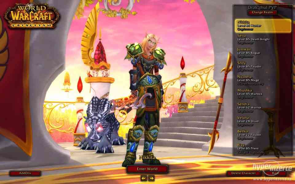 Prodám World of Warcraft Acc - foto 1