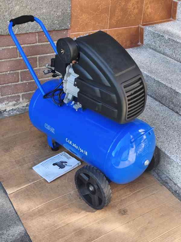 Prodám NEPOUŽITÝ olejový Kompresor CMI C-LK 262/50/8 -50 LIT - foto 4
