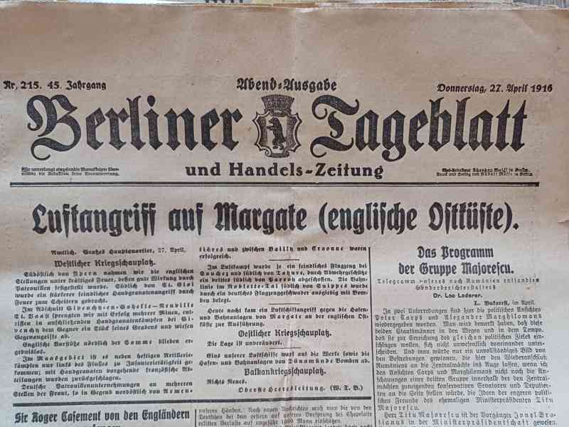 Staré noviny 1914 - 1918 - foto 4