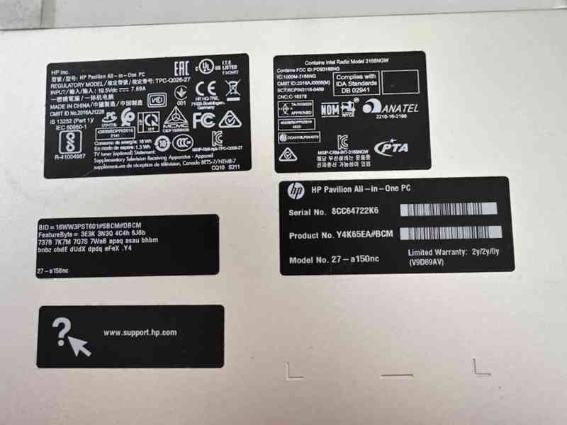 HP Pavilion 27-a150nc - foto 3