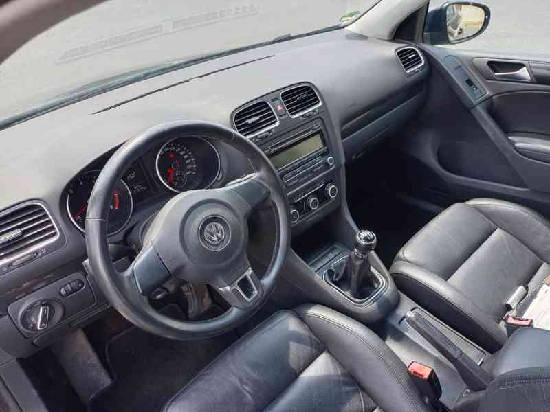 VW Golf 6 1.4 TSI 90Kw RV.2010 6sti kvalt. - NOVÁ STK - foto 8
