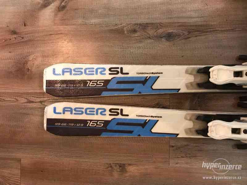 prodám švýcarské slalomky Stöckli SL Laser 165cm - foto 3