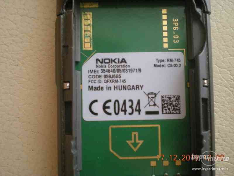 Nokia C5-00.2 - mobilní telefony s foto 5Mpx od 150,-Kč - foto 10
