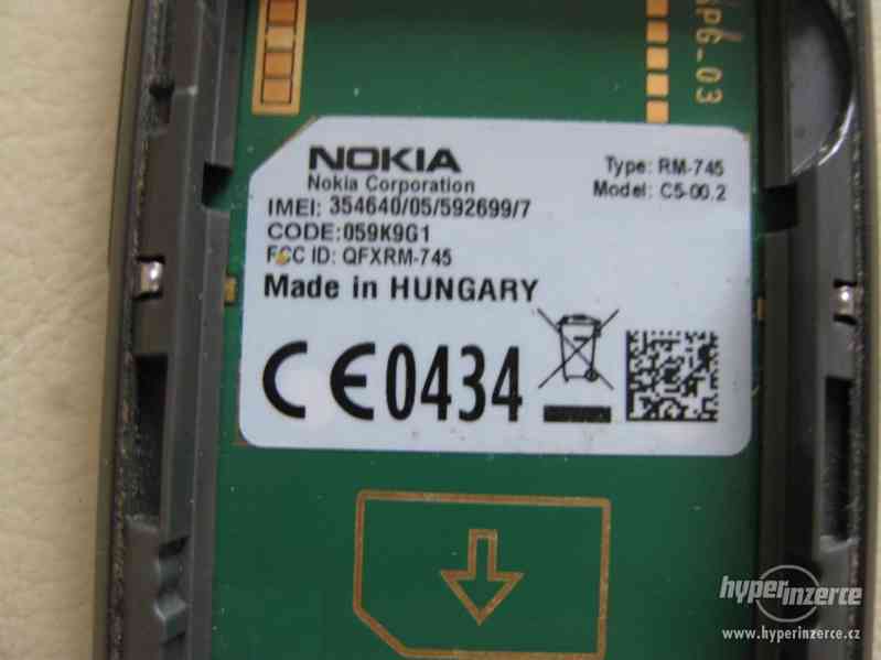 Nokia C5-00.2 - mobilní telefony s foto 5Mpx od 150,-Kč - foto 18