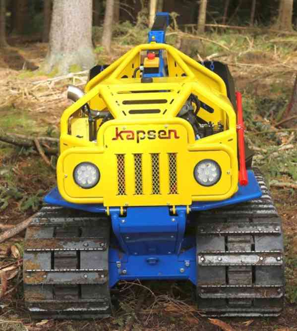 ZÁNOVNÍ železný kůň 23HP 24kN 35m Kapsen vyvážečka dřevo les - foto 10