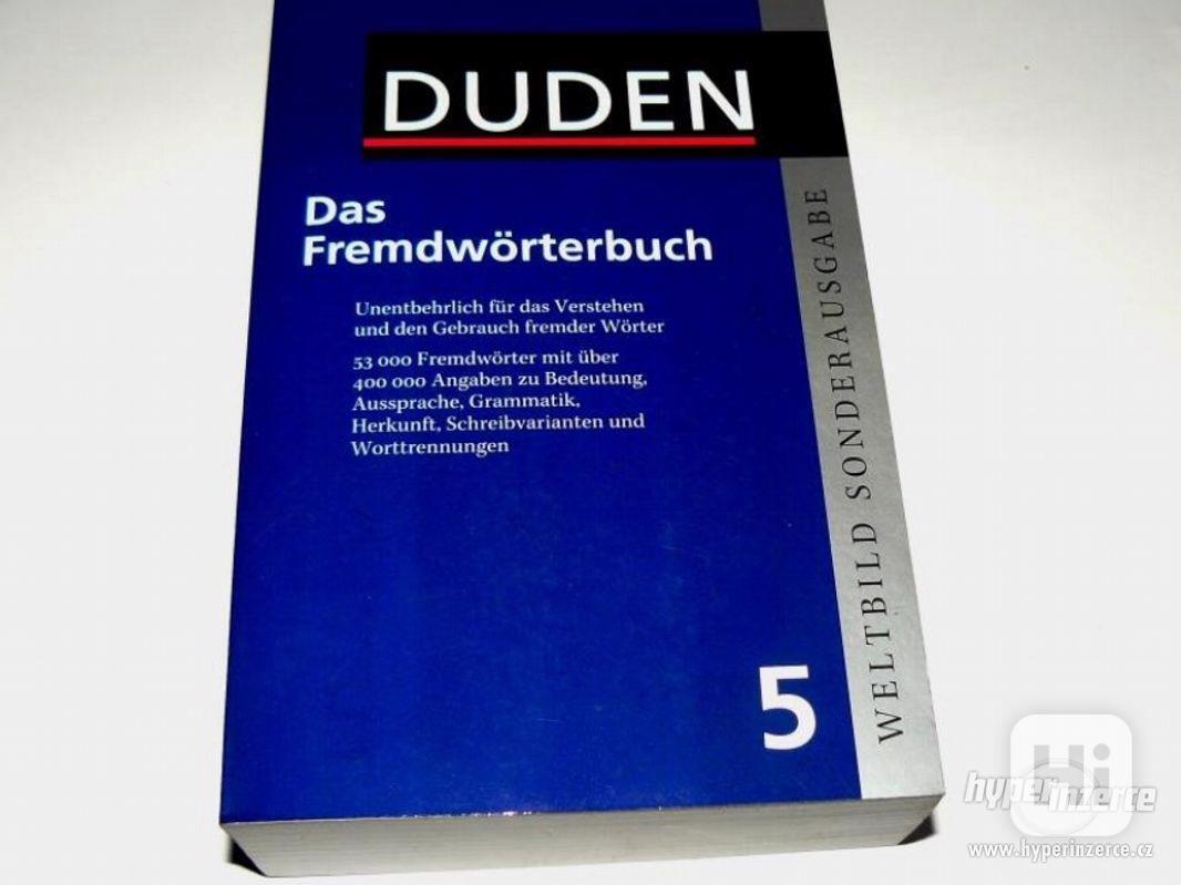 Das Fremdwörterbuch DUDEN (výkladový slovník cizích slov) - foto 1
