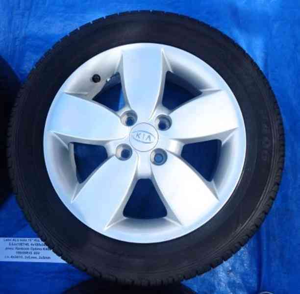 Letní ALU kola 15" Kia Rio, Stonic, Hyundai i10, i20, Accent - foto 4