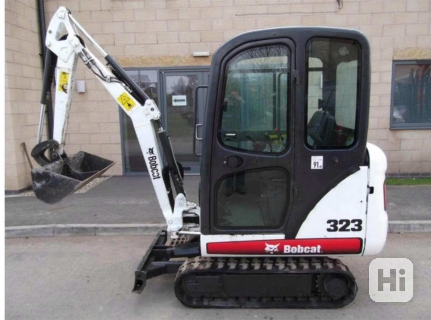 Mini rýpadla Bobcat 323 Mini Excavator-2009 - foto 1