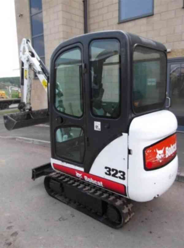 Mini rýpadla Bobcat 323 Mini Excavator-2009 - foto 15