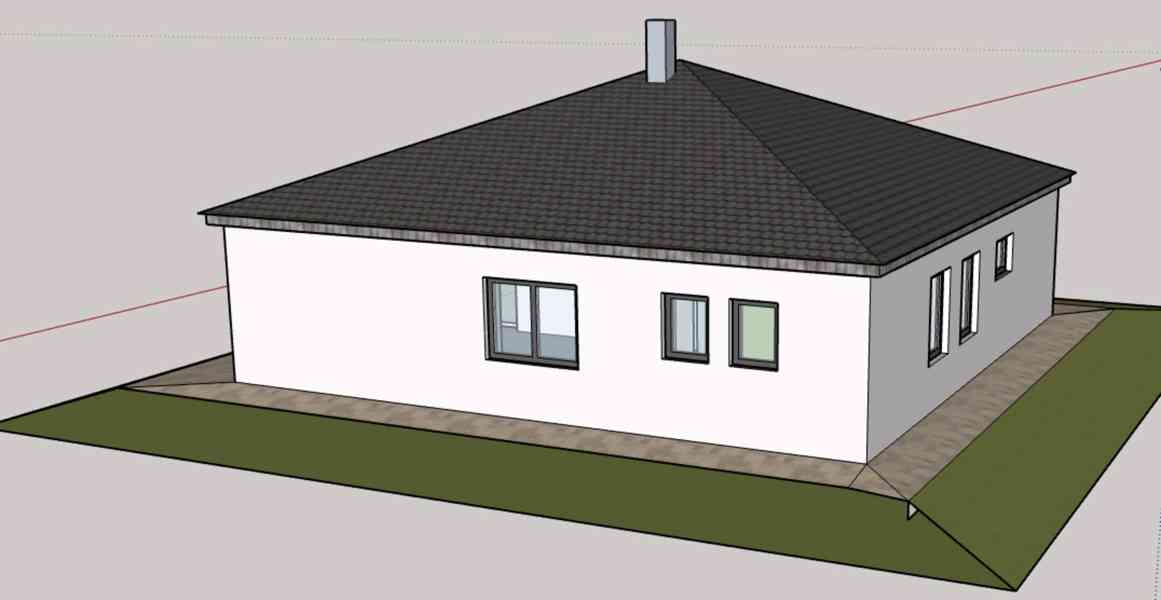 Stavební pozemek 1 494 m²- stavební povolení - foto 6