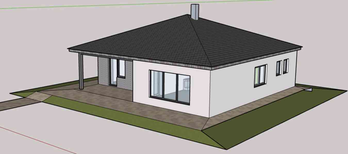 Stavební pozemek 1 494 m²- stavební povolení - foto 5