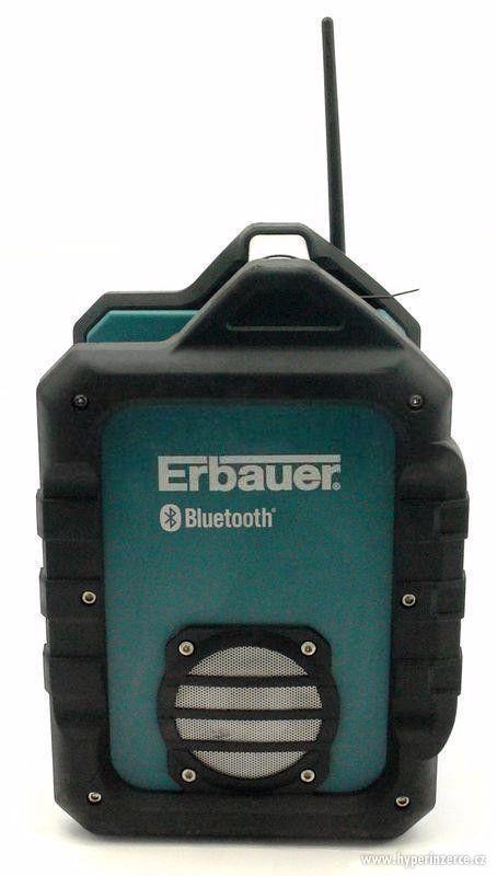 4x ERBAUER – RÁDIO NA STAVBU ERB694RD AKU BLUETOOTH - foto 4