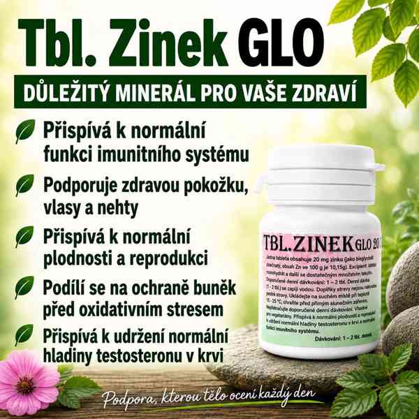 Tbl. Zinek GLO - foto 2