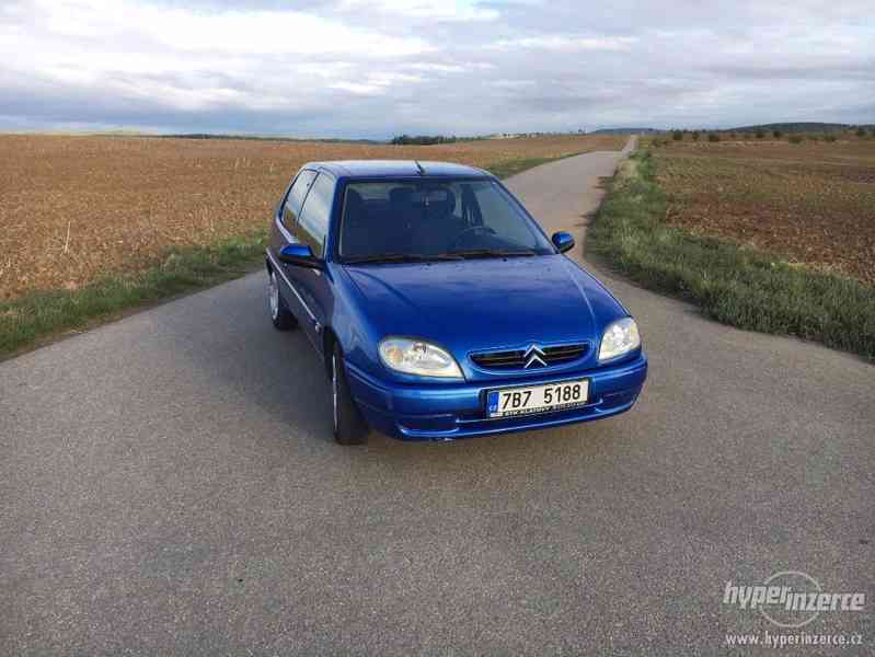 Citroen Saxo 1.1 Chrono, r.v. 2001,klima, 3dv - foto 4