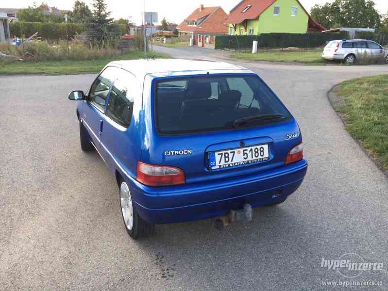 Citroen Saxo 1.1 Chrono, r.v. 2001,klima, 3dv - foto 7