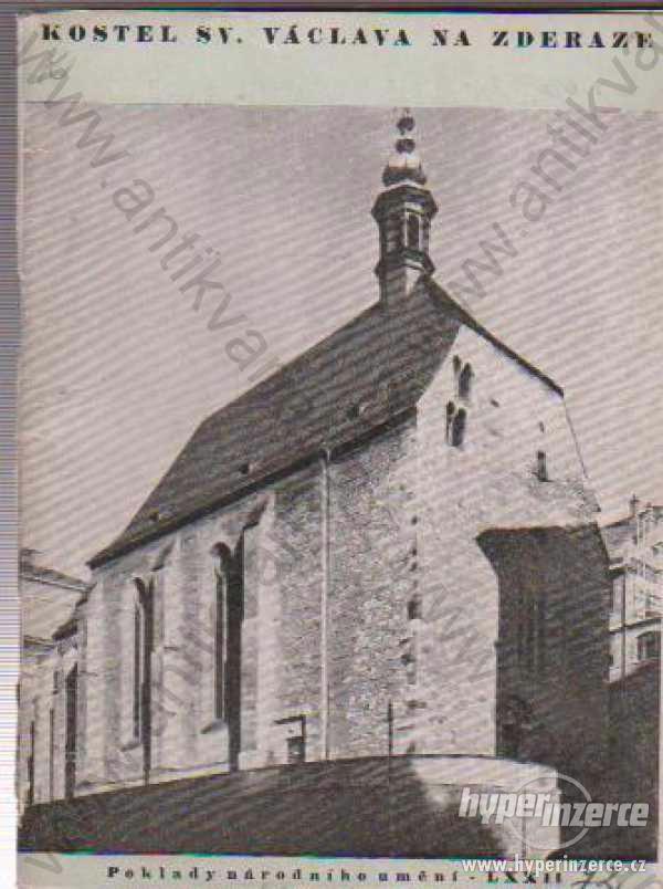 Ema Sedláčková Kostel sv. Václava na Zderaze 1946 - foto 1