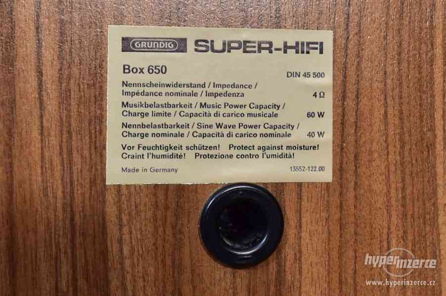 GRUNDIG HiFi Box 600 - GRUNDIG SUPER-HIFI Box 650 - foto 3