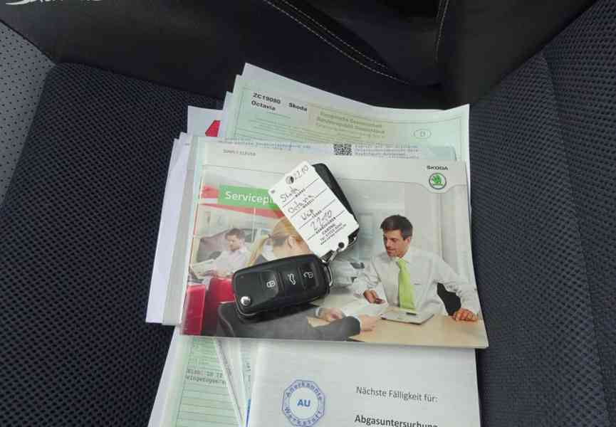Škoda Octavia 2.0 TDI Combi RS r.v.2012 (137 kw) serviska - foto 20