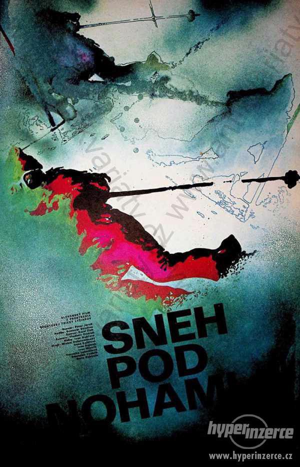 Sneh pod nohami Vavrek Šimko filmový plakát - foto 1