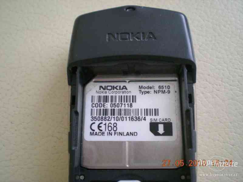 Nokia 6510 - plně funkční mobilní telefon z r.2002 - foto 11