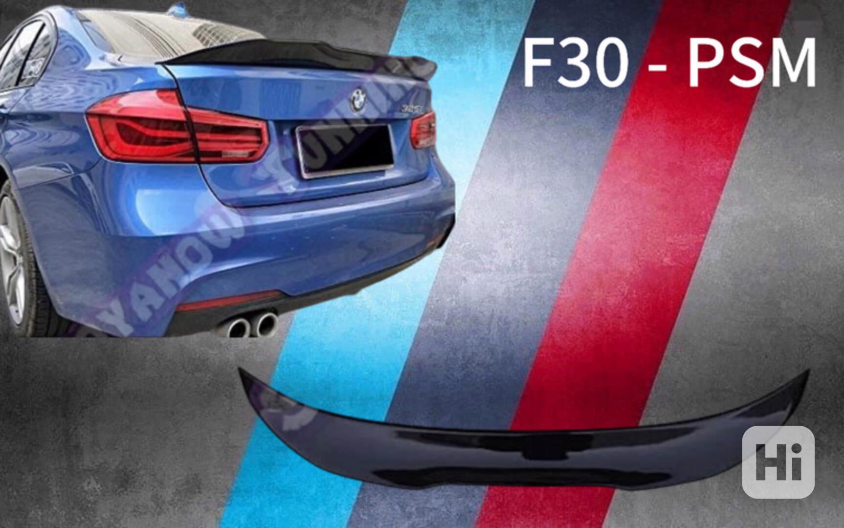 Zadní spoiler na kufr pro BMW F30 PSM Styl - foto 1