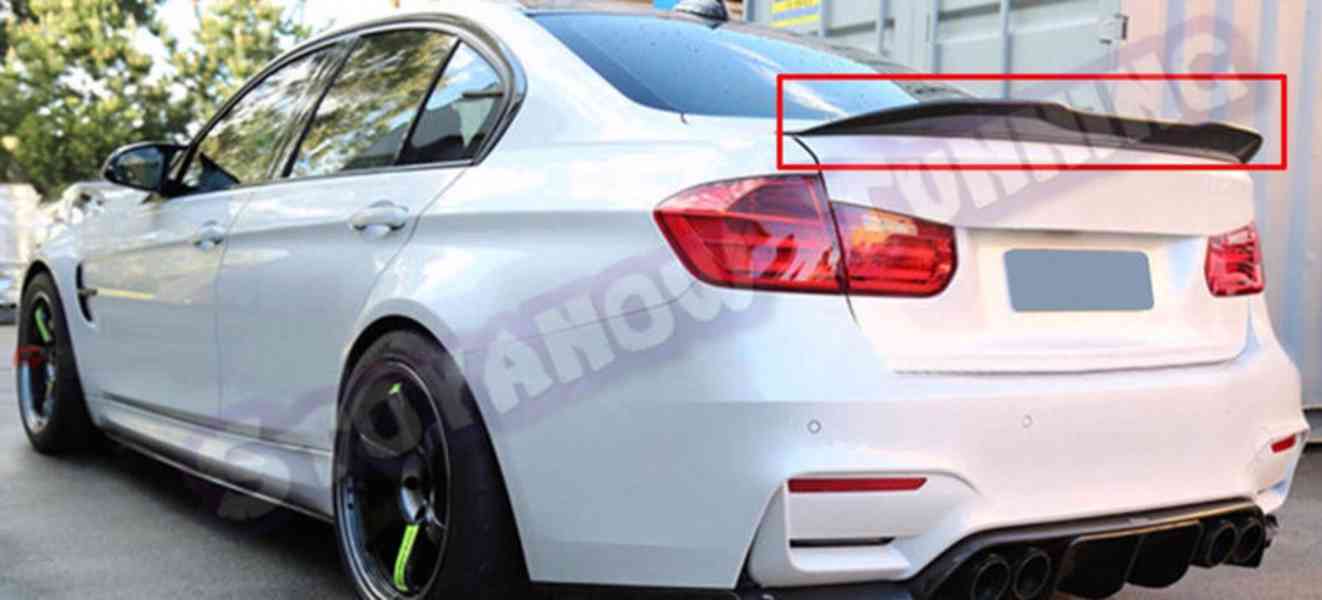 Zadní spoiler na kufr pro BMW F30 PSM Styl - foto 4