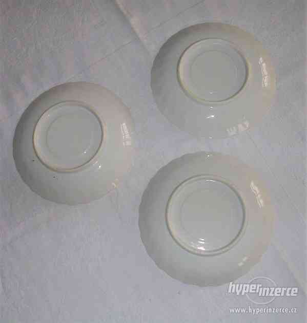 3x porcelánový talířek, 1. třetina 20. st.: - foto 3