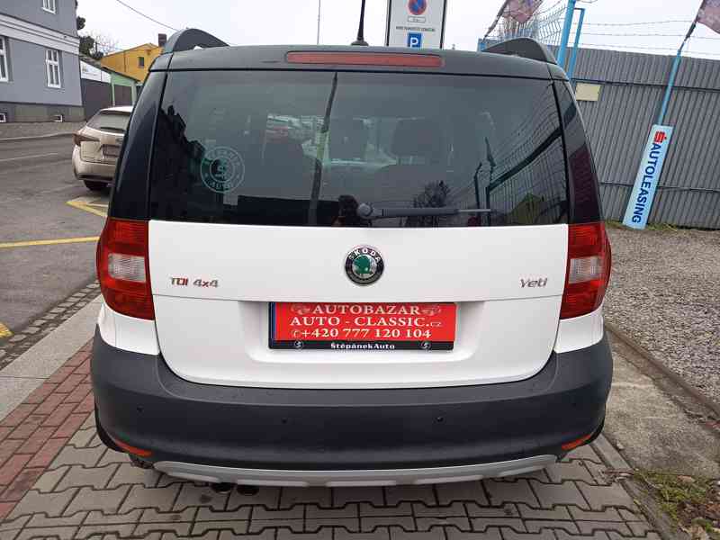 ŠKODA Yeti 2,0TDI 4X4 Experience 125kw - foto 9