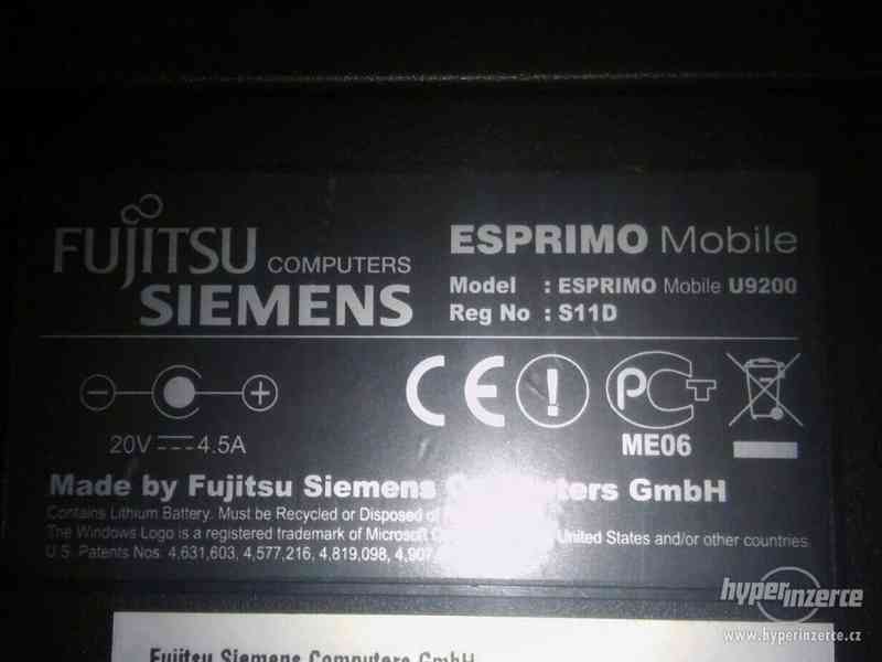 Fujitsu Siemens Esprimo Mobile u9200 - foto 10
