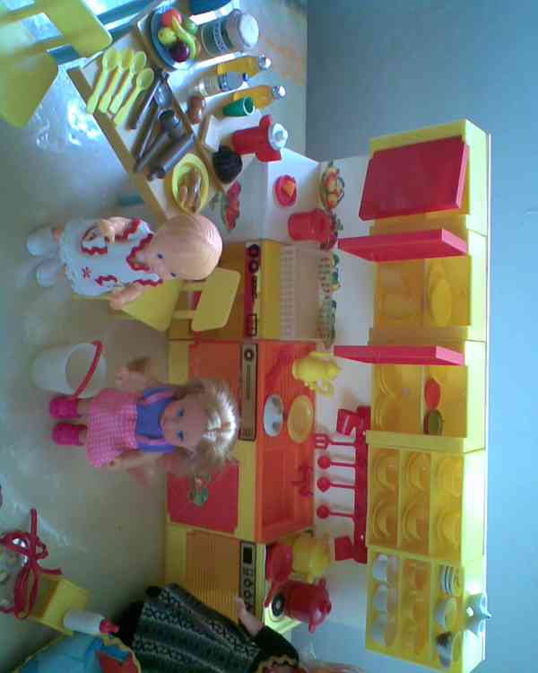 Retro kuchynka s nádobíčkem - foto 2