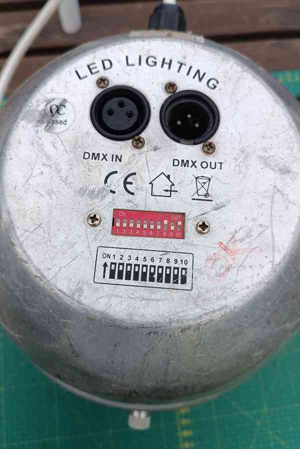 DMX LED PAR 56 - 151 RGB LED - 20W - foto 3