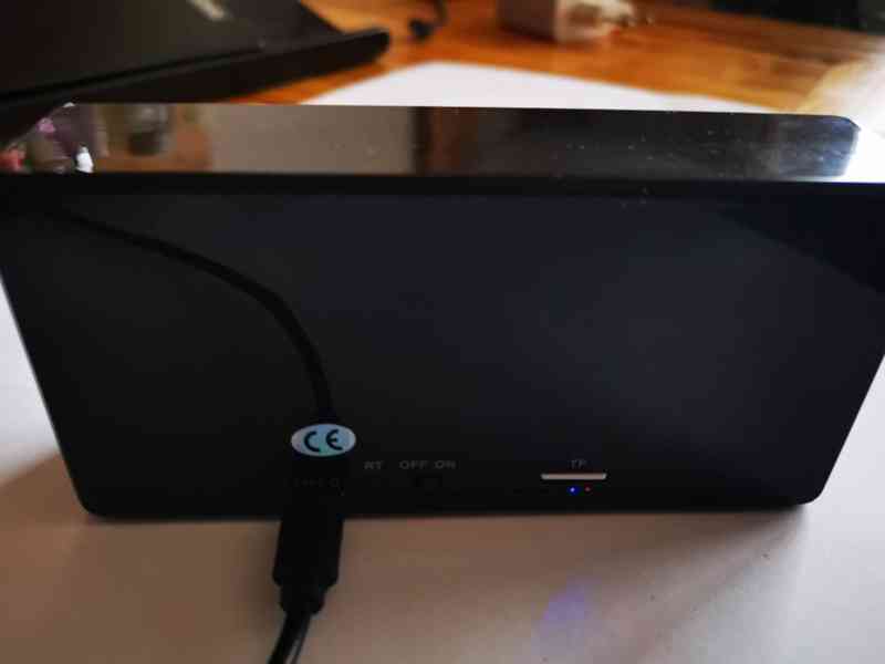 Digitální hodiny se krytou Full HD IP kamerou - B19 - foto 4