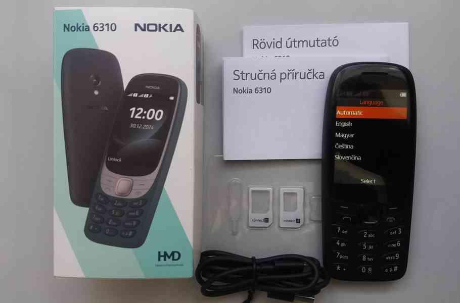 Nokia 6310 Dual SIM 2024 Black (TA-1607)  - foto 2