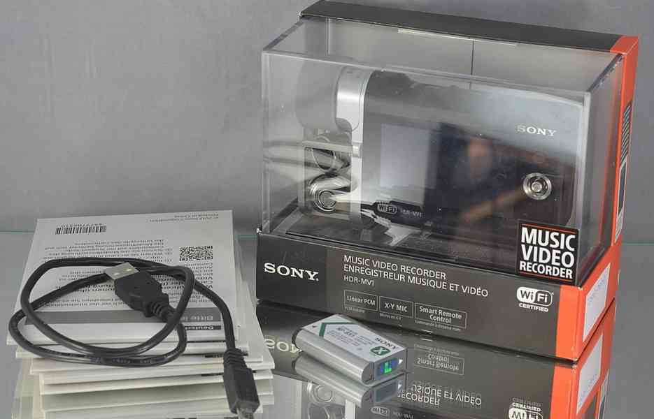 SONY HDR-MV1 hudební 8,4Mpx EXRCMOS*Full HDV*Wi-Fi - foto 3
