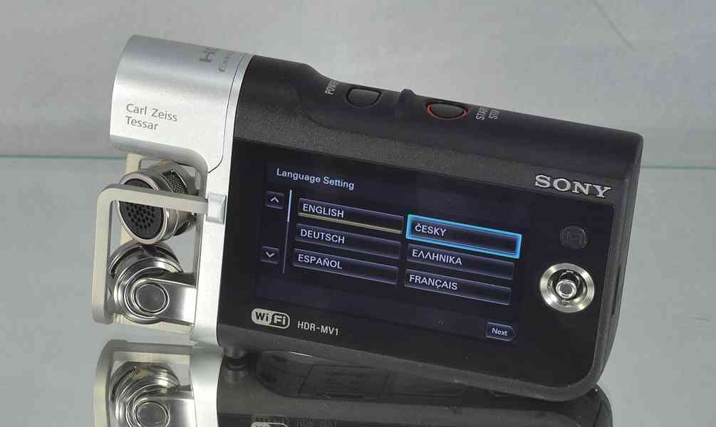SONY HDR-MV1 hudební 8,4Mpx EXRCMOS*Full HDV*Wi-Fi - foto 6